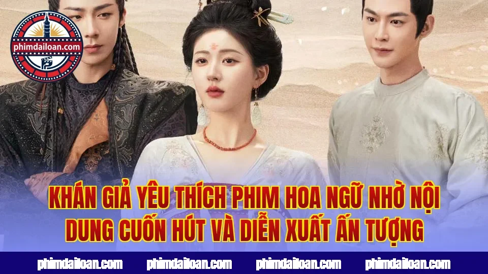 Khán giả yêu thích phim Hoa ngữ nhờ nội dung cuốn hút và diễn xuất ấn tượng